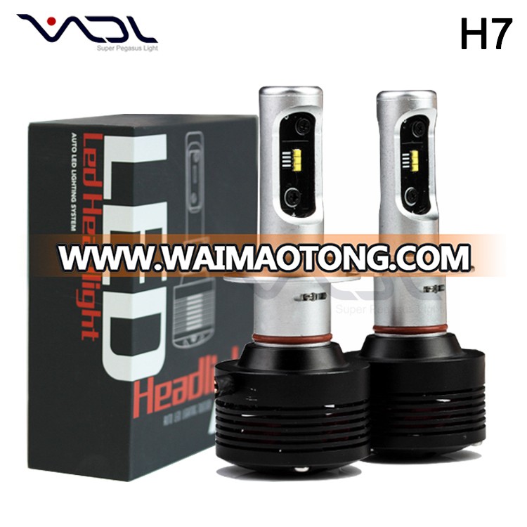 Super cooling double side led headlight conversion kit H1 H4 9005 9006 36W led h7 headlight high low beam auto lamp h7 led